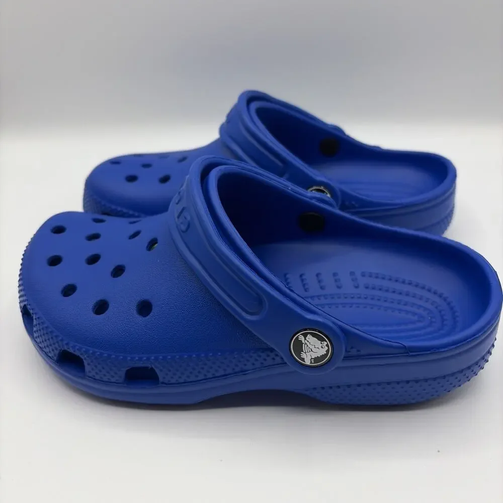 Crocs Blue Kids Classic Clog 206991 Size J1 Slip On NWT